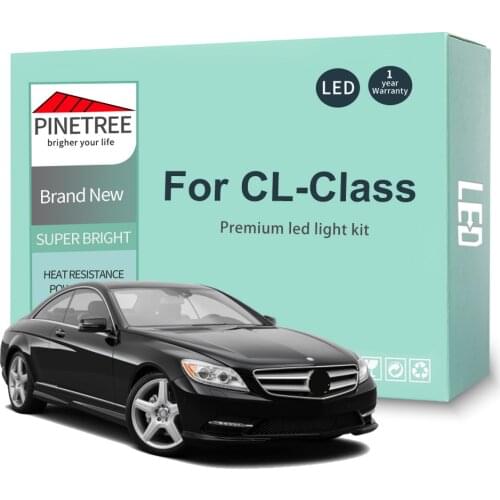 Led Interior Light Kit For Mercedes Benz CL Class W215 W216 C215 C216 CL500 CL600 W140 C140 LED Bulbs Canbus