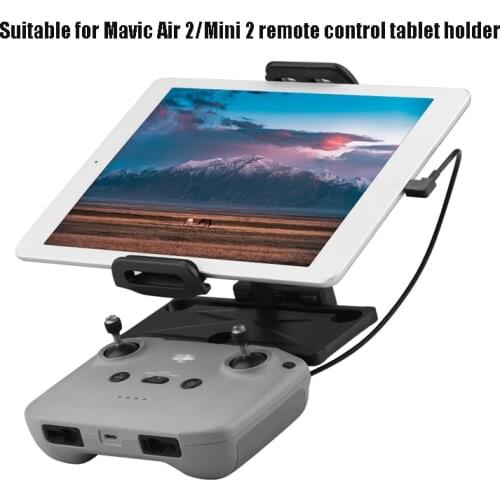 Tablet Bracket Phone Mount Stand Holder Remote Control Adjustable Support for DJI Mavic Air 2/Mini 2 Drone Accessories