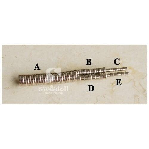 1/3 1/4 1/6 1/8 scale BJD head magnet for BJD/SD head Assembly doll accessories 16C0997