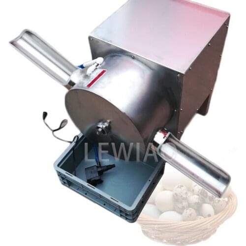Stainless Steel Brush Washing Egg Machine Cleaning Dirty Duck Eggs Machine Poultry Egg Washer And Cleaner