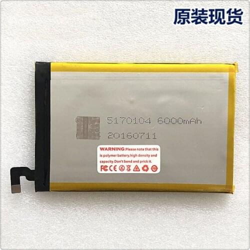 Original Leagoo shark 1 6300mAh 3.8V battery for LEAGOO Shark 1 Smartphone 6.0" Android 5.1 MTK6753 Octa Core