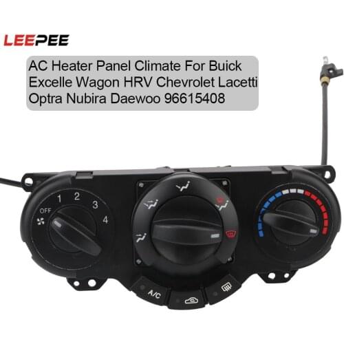 For Buick Excelle Wagon HRV Chevrolet Lacetti Optra Nubira Daewoo 96615408 AC Heater Panel Climate Control Switch