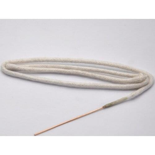 38cm Long Cotton Core Wicks With Metal Needle Replacement For ZP Zorro Kerosene Lighter & Most Petrol Lighters DIY Repair Gadget