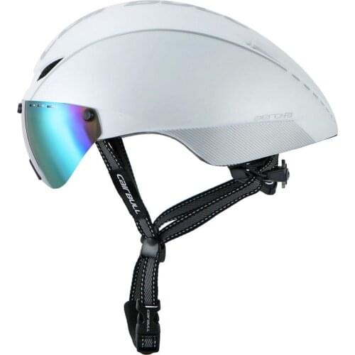 Cycling Helmet Women Men Lightweight In-mold Bicycle Safety Cap Outdoor Sport Mountain Road Bike Competition Equipment With Lens