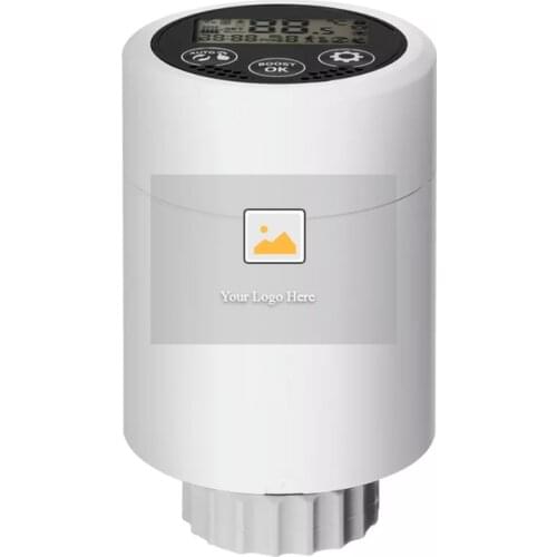 HY367 ZigBee Rotatable TRV Radiator Heating Thermostat Valve Weekly Programmable Tuya Smart Home Temperature Controller