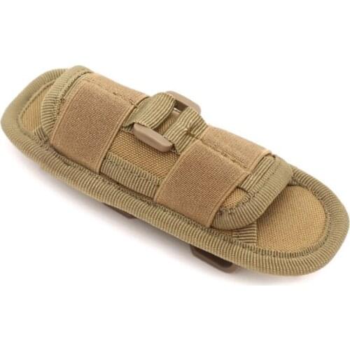 Tactical 360 Degrees Rotatable Flashlight Pouch Holster Torch Case For Belt Portable Torch Cover Holder Lighting Tools New