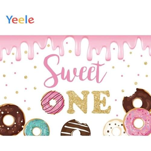 Yeele Photozone Photocall Sweet Candy Bar Photography Background Photographic Backdrop For Baby Shower Poster Photo Shoot Props