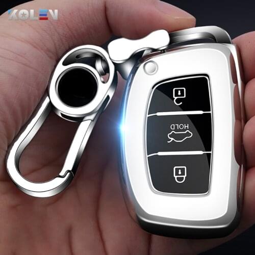 Soft TPU Car Remote Key Case Cover Shell Fob For Hyundai ix25 ix35 ix20 i30 i40 Tucson Sonata Verna Solaris Santa Elantra Mistra