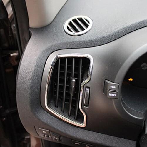 Car Styling Kit, 6 pcs, Decorative Case for Kia Sportage R 2011 2012 2013 2014 2015 2016
