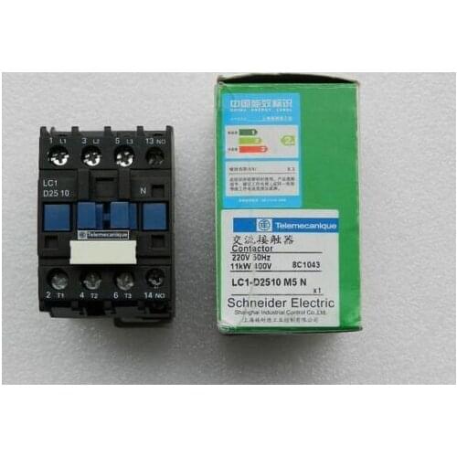 New Schneider Contactor LC1D2510M5N LC1-D2510M5N
