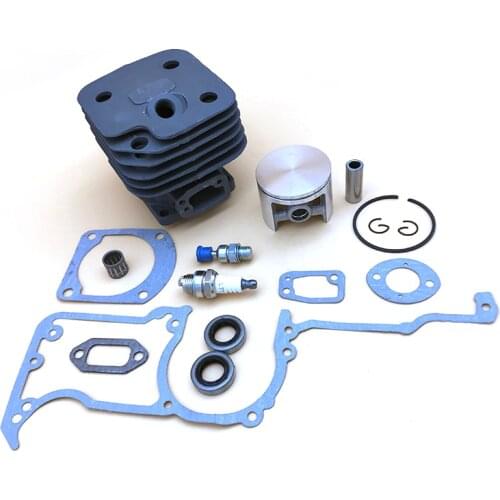 HUNDURE 48MM 50MM 52MM Cylinder Piston Ring Gasket Oil Seal Valve Kit For HUSQVARNA 61 268 272 272K 272XP Chainsaw Parts