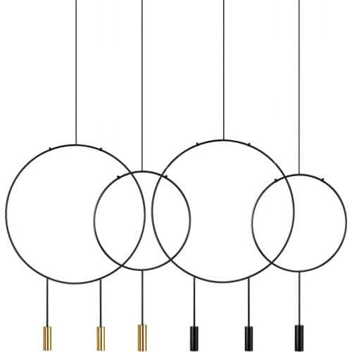 Modern Led Vertigo Light Hanging deco chambre
