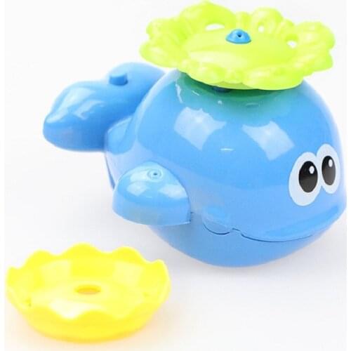 Sozzy Baby Bath Water Bath Toys Spray Boat Whale Ollie Octopus Electronics Squirt Toy Suit 1-2Year Swimming Pool Fountain Toy