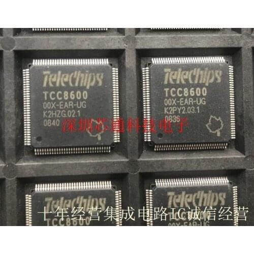 TCC8600-00X-EAR-UG Telechips QFP-128 New Original raig Shot