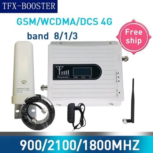 TFX-BOOSTER Booster GSM 2g 3g 4g Cellular Signal Amplifier Mobile Phone Repeater 4g Internet Amplifier Omni Directional Antenna
