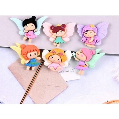 10pcs/lot Mixed Cartoon Flatback Planar Resin Ornament Color DIY Craft Supplies Phone Shell Decor Patches Materials Hair Accesso
