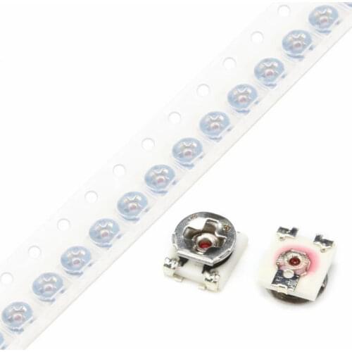 Free shipping 50PCS Sale New 3*3 SMD Trimmer Potentiometer 1K/2K/5K/10K/20K/30K/50K/100K/200K/500K Best quality