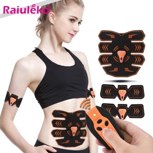EMS Wireless Remote Muscle Stimulator Abdominal Trainer Hip Trainer Buttocks Butt Lifting Slimming Massager Body Shaping Unisex