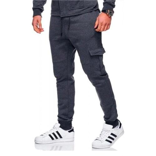Cargo Pants Men Vogue Bottoms Men Clothing Casual Jogging Holiday Loose Pants Solid Color Sports Gym Trousers Men Pants