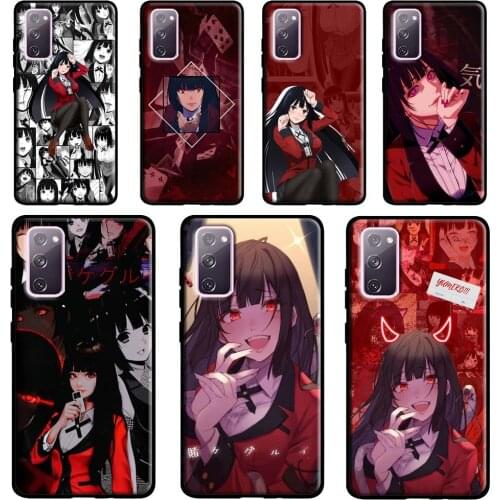 Jabami Yumeko Kakegurui Anime Case For Samsung Galaxy S20 FE S21 Ultra Note 20 Note 9 10 S10e S8 S9 S10 Plus Phone Cover