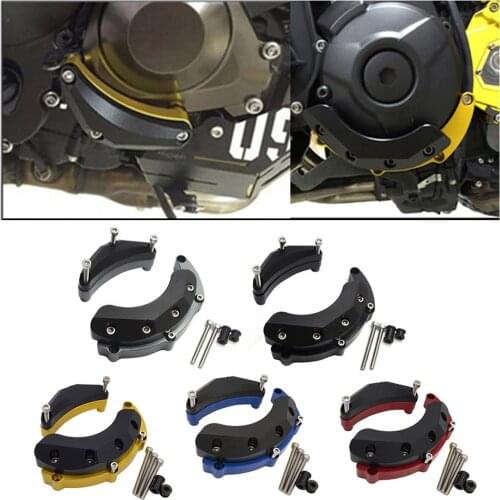 No Logo 1 Set YAMAHA MT09 MT-09 Tracer FJ 09 XSR900 14-18 2019 2020 Engine Guard Case Slider Cover Protector Engine Guard Case