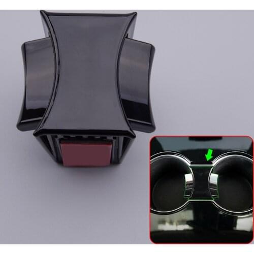 Center Console Cup Bottle Holder Limit Limiter Divider Slot Slip Clip Partition Insert Car Fit for Tesla Model 3 2017 2018 2019