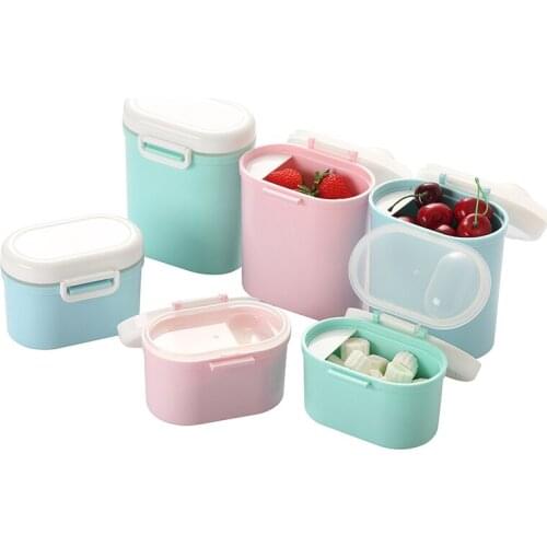 Baby Milk Powder Container Portable Formula Food Storage Dispenser Infant Sealed Baby milk box portable kids Food Storage Box