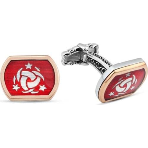 Silver Templar-i Mahsusa Symbol-Sleeve Button