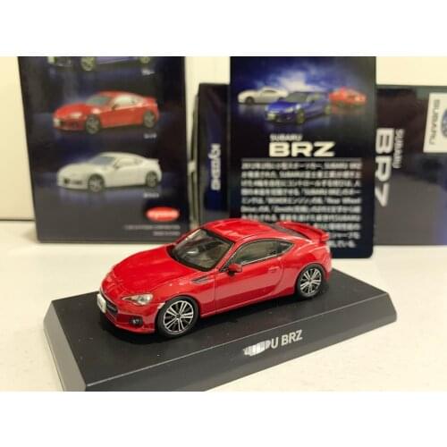 1/64 KYOSHO Subaru BRZ Collection of die-cast alloy car decoration model toys