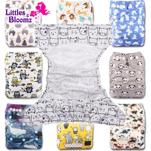 [Littles&Bloomz] 2021 New Baby One Size Reusable Cloth NAPPY Cover Wrap To Use With Flat or Fitted Nappy Diaper