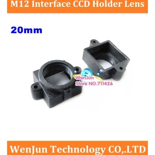 M12 lens mount CCD lens holder camera lens mount PA lens interface Installation hole distance 20mm- 10pcs/lot