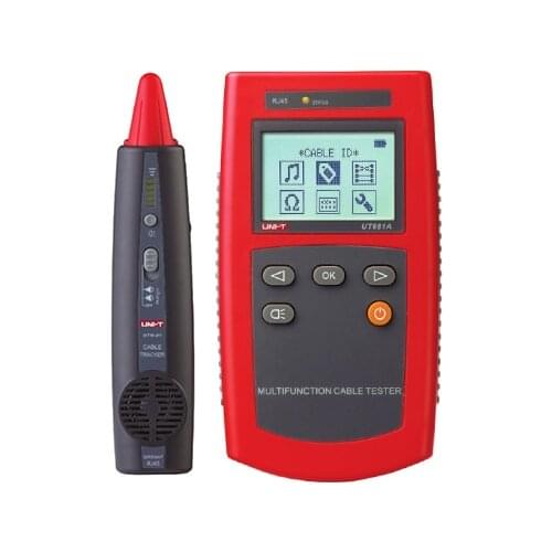 Low Price UNI-T UT681A Multi-Function Cable Tester Hunt Instrument Check Line Device Portable Network Cable Tester
