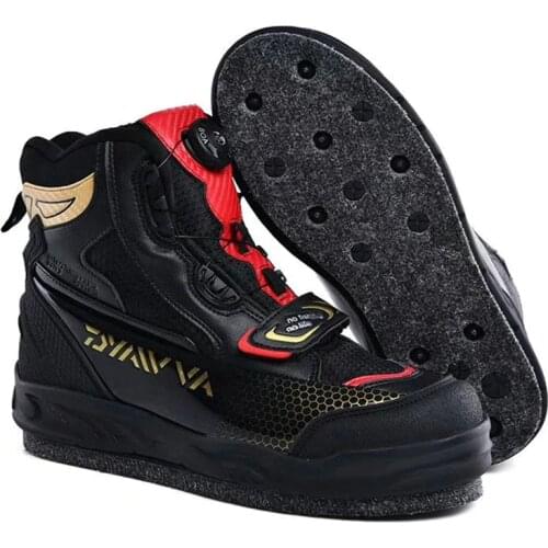 2020 New Daiwa Fishing Waders Outdoor Fishing Rubber Boots For Men Breathable Fly Fishing Shoes Anti-slip Waterproof Boots