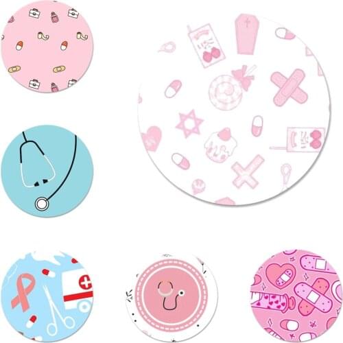 New ArrivalNurse Medical Medicine Health Badge Brooch Pin Accessories For Clothes Backpack Decoration gift