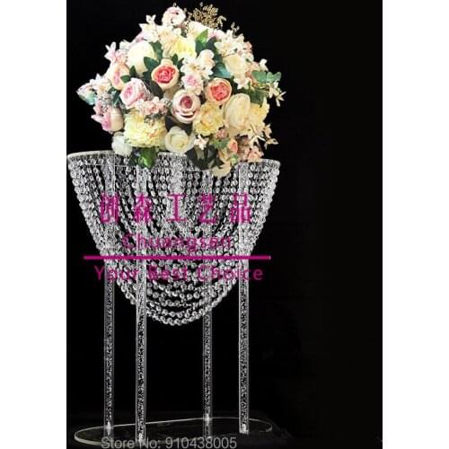 New Table Centerpiece Flower Stand Party Decoration Crystal Cake Stand,Party Deco Cake Holder Holiday Cake Table Christmas Deco