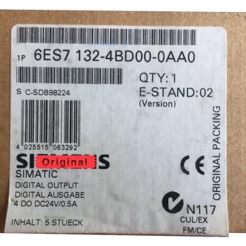 New Original 6ES7 132-4BD00-0AA0 PLC Module High-Quality