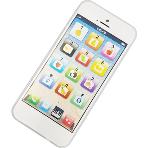 Kids Learning Mobile Phone Toy with Music Play Games Machine Children Baby Early Educational Learning Toy Gift