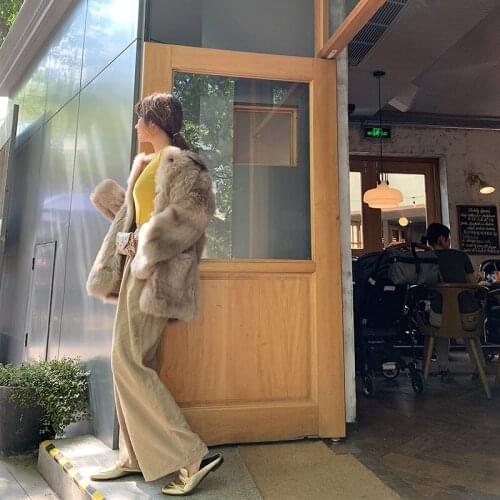 Sheep Real Shearing Fur Winter Korean Fashion Jacket 200% Wool Coat for Women Clothes 2020 YY929