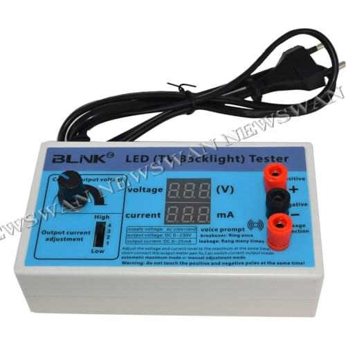 AC 220V EU Plug Screen Led Backlighting LED Tester LCD TV LED Backlighti Tester Lamp Beads Light Board LED Light Tester