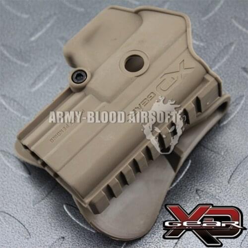 Tactical Springfield Armory XD Gear XD3500H Polymer Paddle Holster for XDM Magazine Pouch Tan/DE free shipping