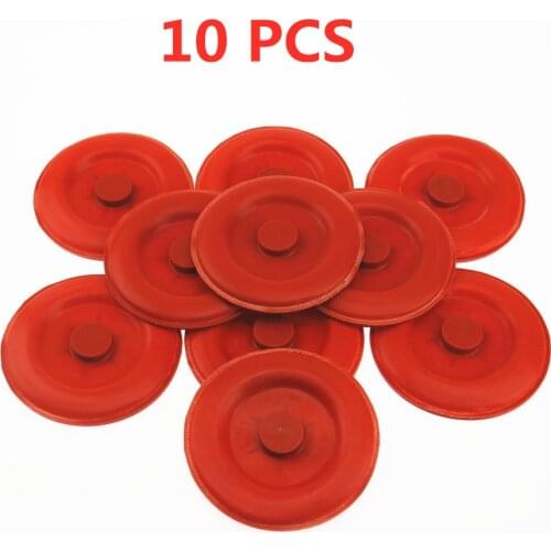 10Pcs Oil Water Separator PCV Valve Rubber Diaphragm Cover Membrane For VW Golf MK5 MK6 Passat B6 Jetta Scirocco Eos Seat Leon