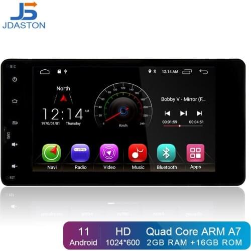 JDASTON Android 10.0 Car DVD Player For Mitsubishi Pajero V93 V97 Outlander Sport L200 2 Din Car Radio Multimedia Stereo Stereo