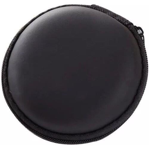 Pocket Case Earphone Headphone SD Card Fidget Hand Spinner Bag Holder Storage black color wholesale 500pcs/lot