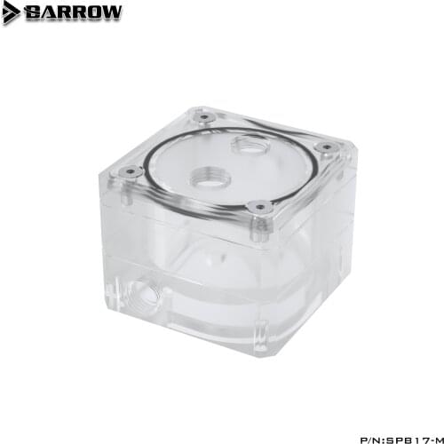 Barrow PC Case ITX Coolant Build Mini Tank, Pump Expansion kit, Acrylic Material,5V 3PIN Lighting System,SPB17-M. water cooling