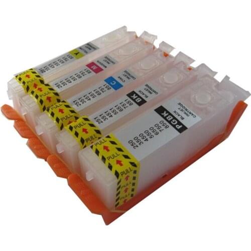 PGI-270 CLI270 pgi270bk cli-271 refillable ink cartridge pernament chip for canon PIXMA mg6820 mg6822 mg6821mg7520 mg7521 mg7522