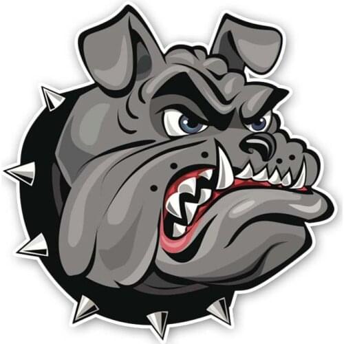 New Fashion High-quality Car-Stickers Vicious Dog Cartoon Sticker Vinyl Cover scratches Windshield Trunk Bumper 16*16cm