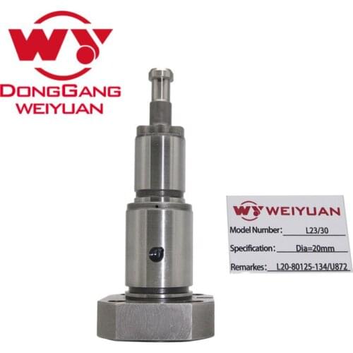 Professional manufacture diesel engine parts marine ship plunger barrel assembly L20-80125-134 U872 suit for MAN23/30A