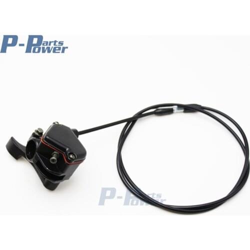 Throttle Lever Thumb Controller Accelerator Throttle Cable Assembly 125cc 150cc 200cc 250cc 300cc ATV Buggy Quad Pit Dirt Bike