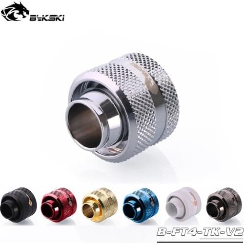 Bykski Inside Diameter 13mm + Outside Diameter 19mm Hose / ID13mm + OD19mm Soft Tube / Hand Connector Fitting G1/4