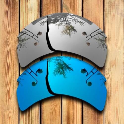 100% Precisely Cut Polarized Replacement Lenses for Flak 2.0 XL Sunglasses Chrome & Blue Combine Options